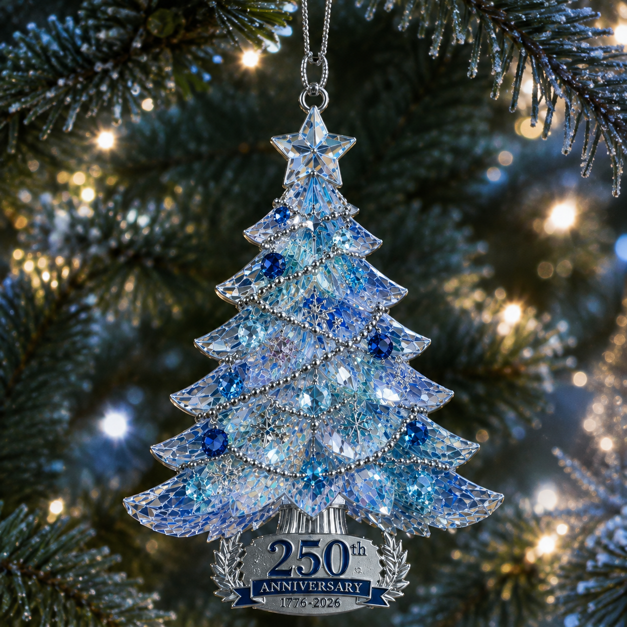 250th Anniversary Crystal Christmas Tree