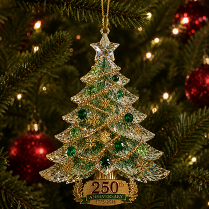 250th Anniversary Crystal Christmas Tree