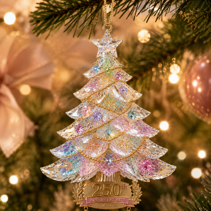 250th Anniversary Crystal Christmas Tree