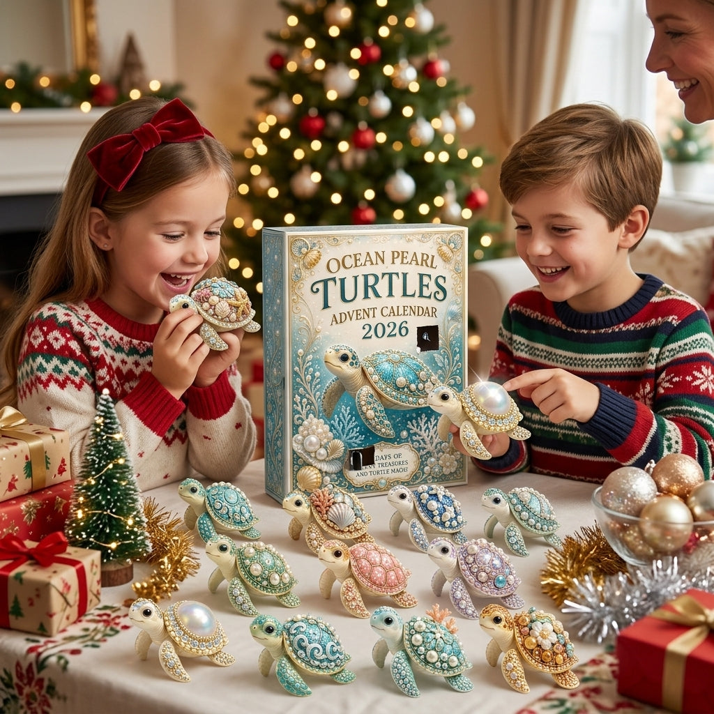 🐢 Ocean Pearl Turtles Advent Calendar 2026