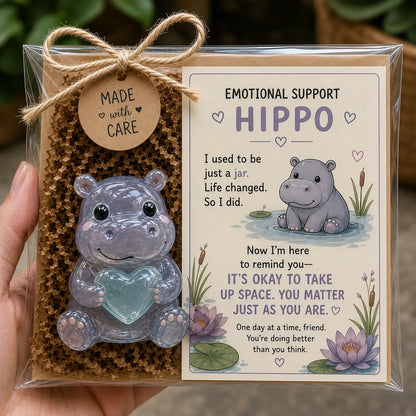 💛 Emotional Support Glass Animal Gift – A Little Reminder You Matter.