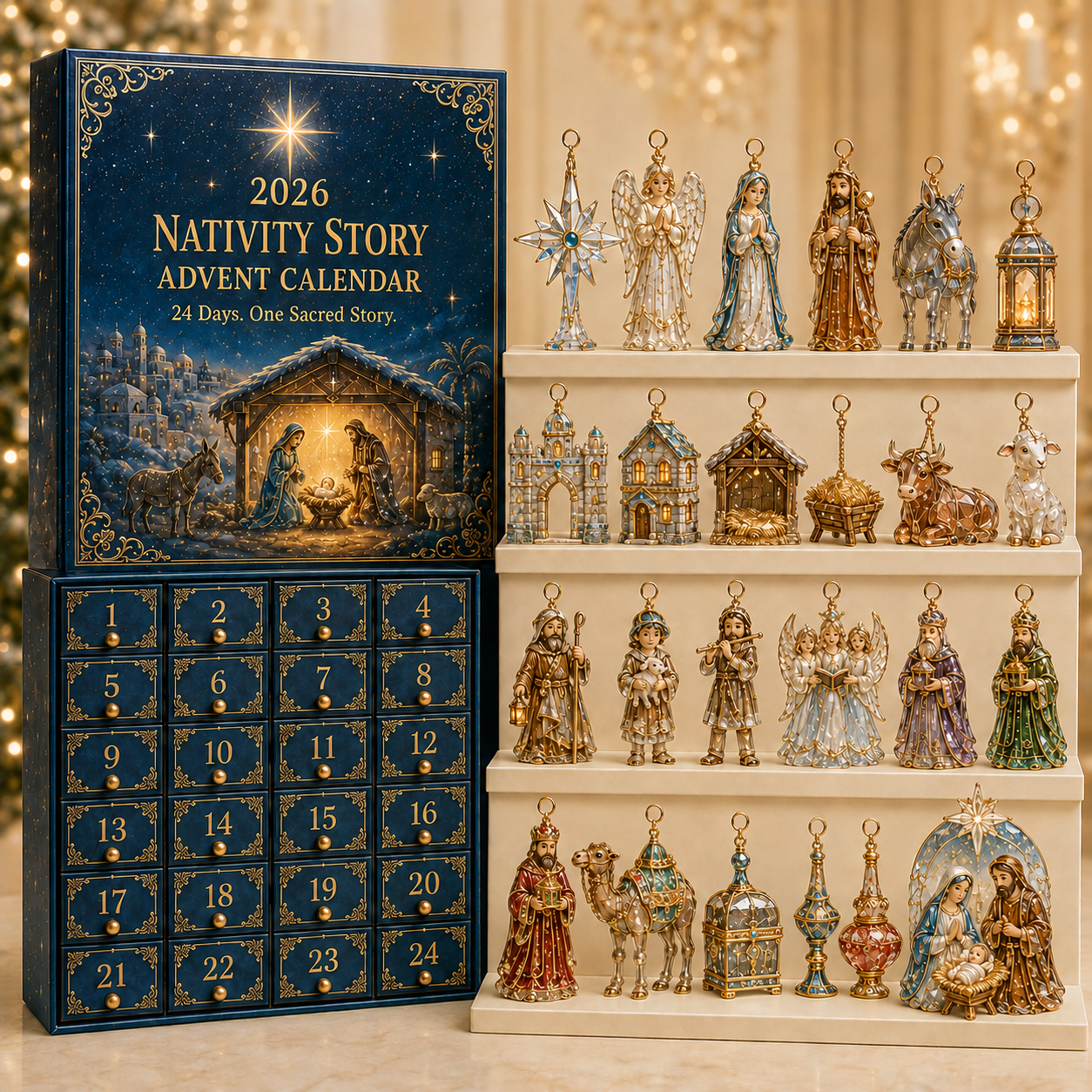 ✨🎄 2026 Nativity Story Advent Calendar – 24 Days of Sacred Christmas Surprises