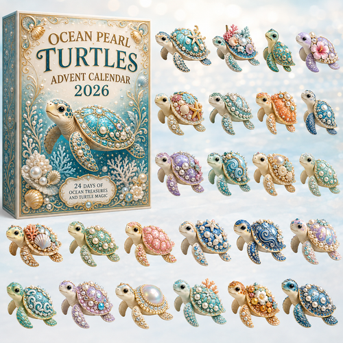 🐢 Ocean Pearl Turtles Advent Calendar 2026