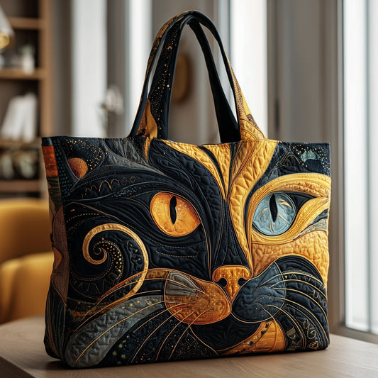 🔥 2026 Best Seller - Catitude Quilted Tote Bag