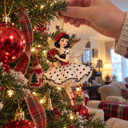 Vintage Fairy Christmas Ornaments
