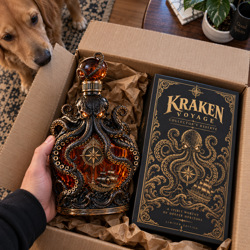 Kraken Voyage unboxing lifestyle image
