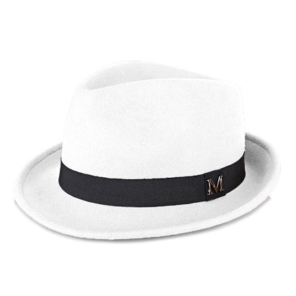 New Cross-Border Woolen Western Cowboy Hat for Autumn and Winter, Versatile Warm Felt Hat That Makes the Head Look Smaller