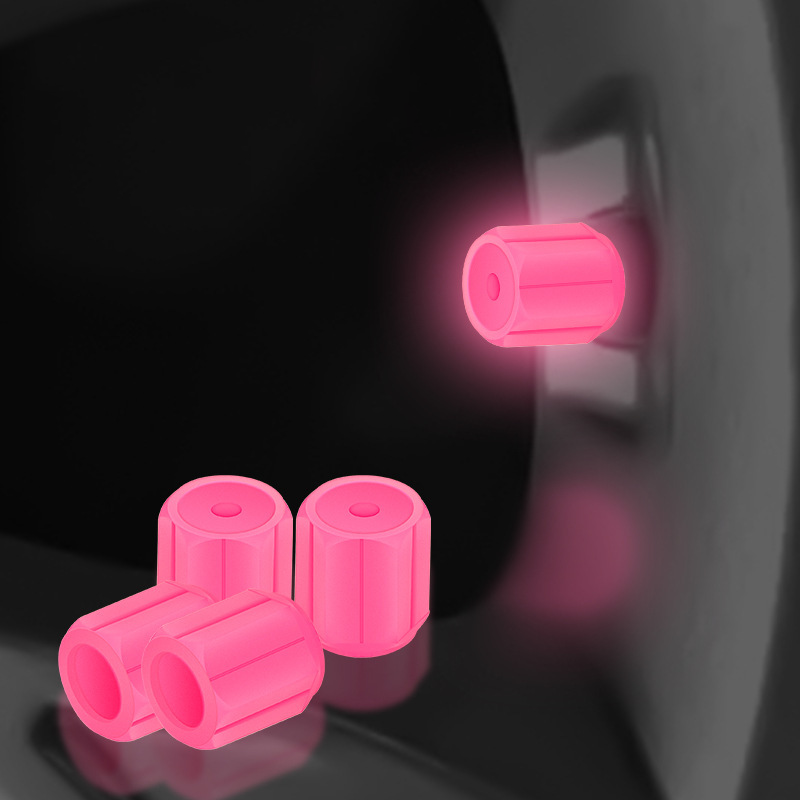 🚗🌙4PCS Luminous Tire Valve Stem Caps