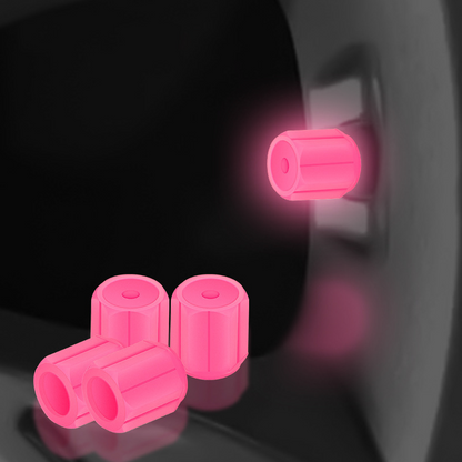 🚗🌙4PCS Luminous Tire Valve Stem Caps