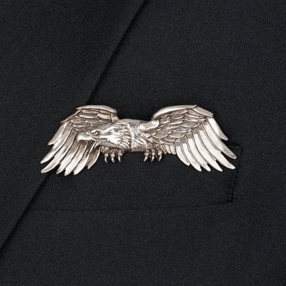 🦁✨ Luxury Sculpted Animal Brooch – Premium Statement Piece for Suits & Blazers