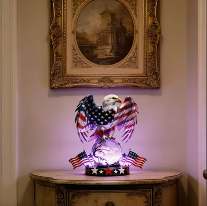 🎁🇺🇸 Freedom Eagle™ Patriotic LED Table Lamp – American Pride Decor🦅