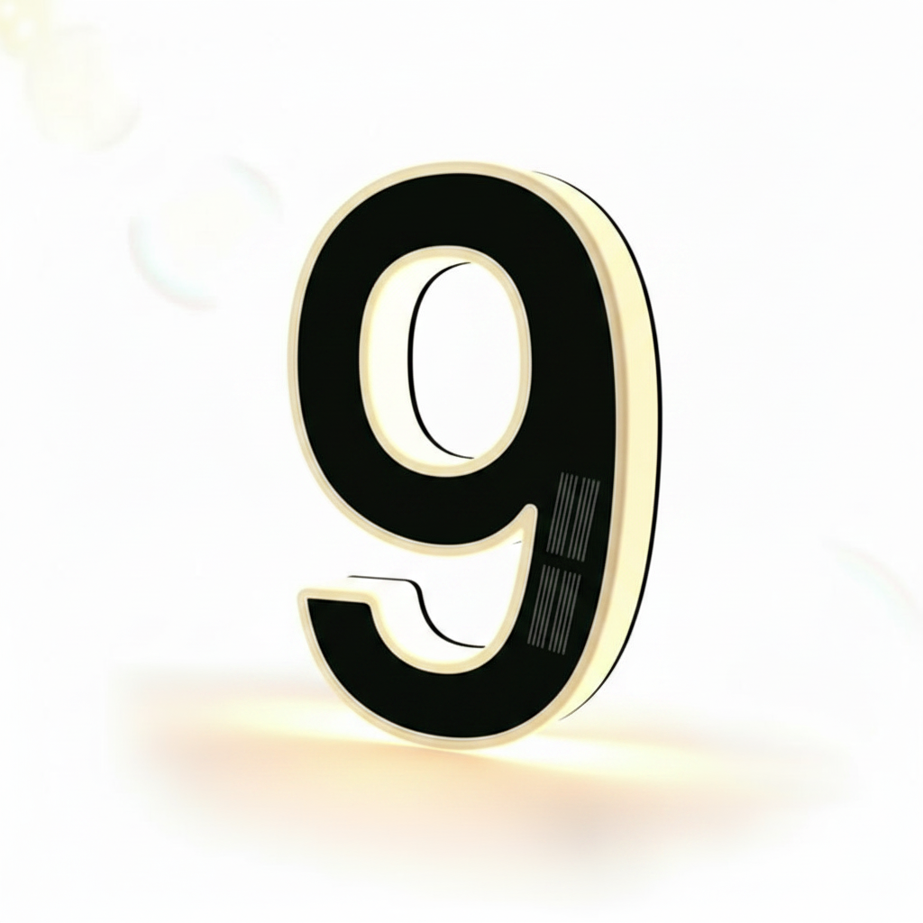 Solar Powered House Address Illuminated Number Signs