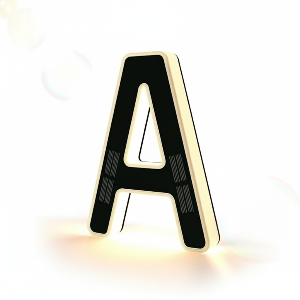 Solar Powered House Address Illuminated Number Signs