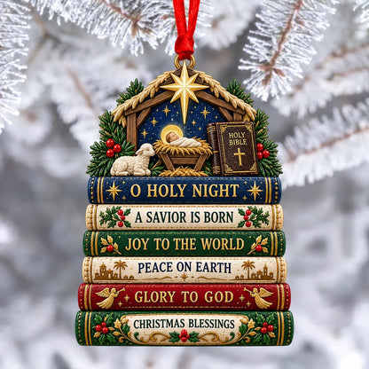 ✝️ Bible Faith Christmas Acrylic Ornament Collection
