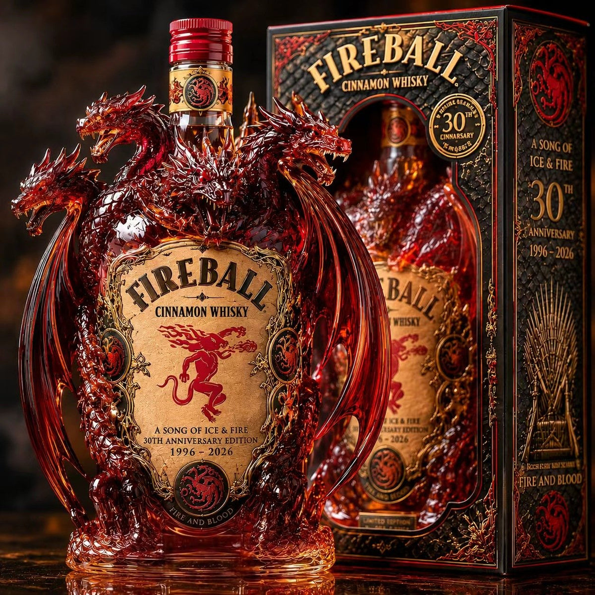 🐉 Legendary Dragon Bar Decanter – Sculpted Collector Bottle for Home Bar & Gifting🔥