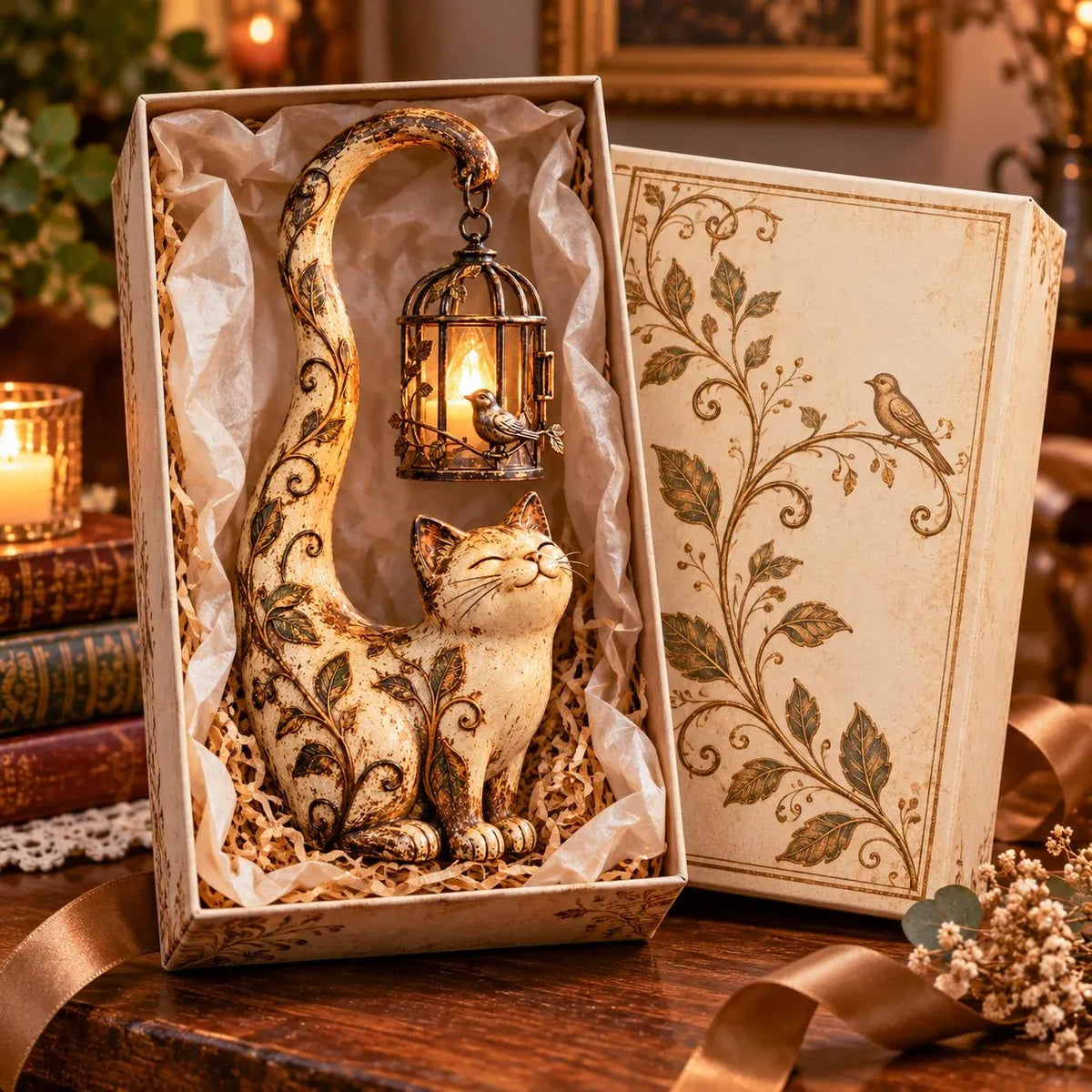 🏮✨ Tiny Light Keepers™ – 5 Adorable Glowing Guardian Figurines for Cozy Corners