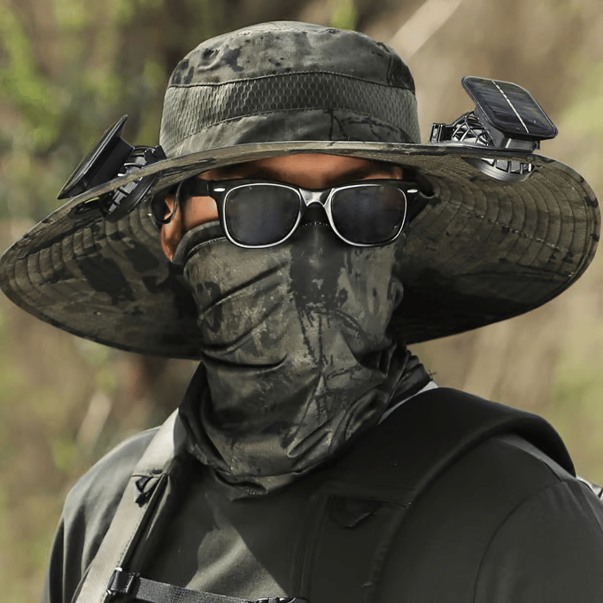 🌞🤠Ultralight Solar Fan Sun Hat – ✨Lighter Than a Baseball! ⚾(📦Buy 2 Free Shipping)