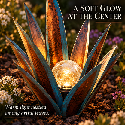 🔥LAST DAY 50% OFF✨Glowing Solar Agave Garden Light🌿