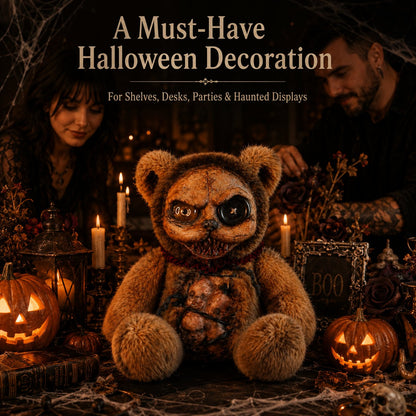 🧸🩸 Custom Horror Bear Plush – Creepy Cute Scary Teddy Bear Collectible