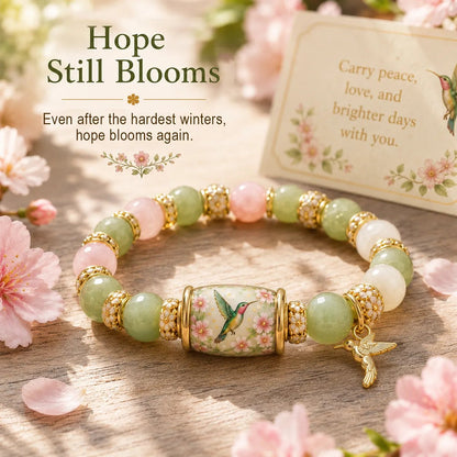 🌿 Love, Peace & Spring Blessings 💖 | 2026 Limited Edition Bracelet - Limited stock