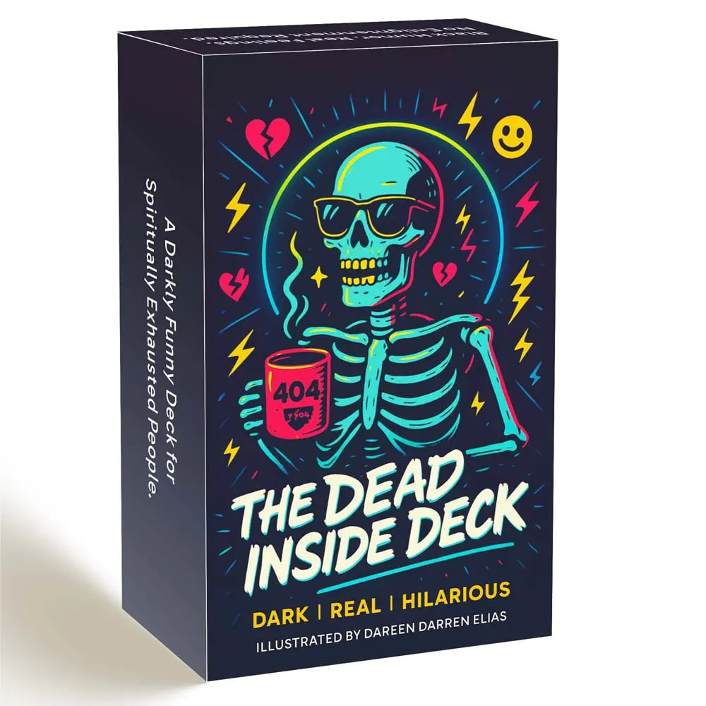 💀The Dead Inside Deck — 54 Cards of Skeletal Divination for the Emotionally Unstable | Spiritually Exhausted & Humorfully Unhealed
