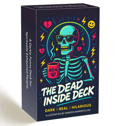 💀The Dead Inside Deck — 54 Cards of Skeletal Divination for the Emotionally Unstable | Spiritually Exhausted & Humorfully Unhealed