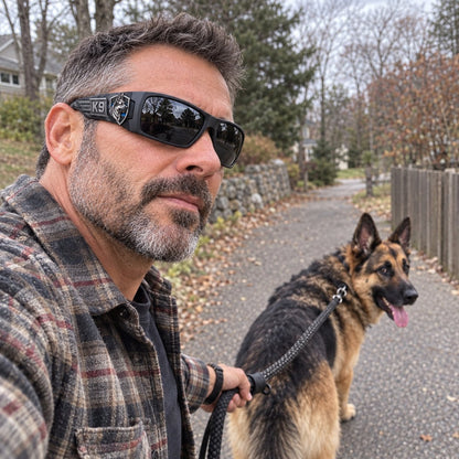 🐕‍🦺 K9 Guardian Sunglasses | Rugged K9-Inspired Design with Working-Dog Details & Bold Everyday Style