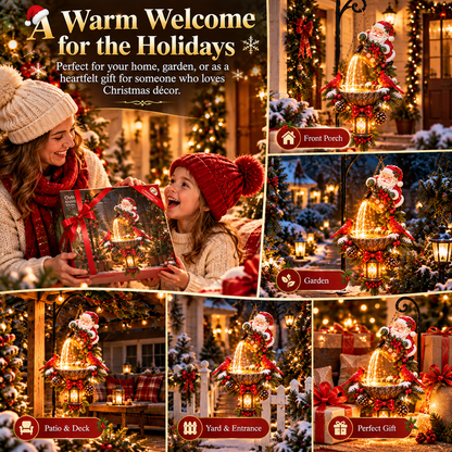 🔥Last Day 50% OFF-🎅✨ Santa’s Enchanted Lightfall – Cardinal Hanging Lantern with a Magical Cascading Christmas Glow