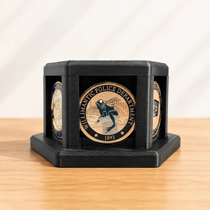 🎁Last Day 50% OFF - Hexagonal Challenge Coin Display Stand