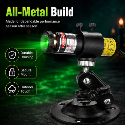 👻🟢 Halloween Green Laser Fog Projector – Create An Instant Haunted Swamp