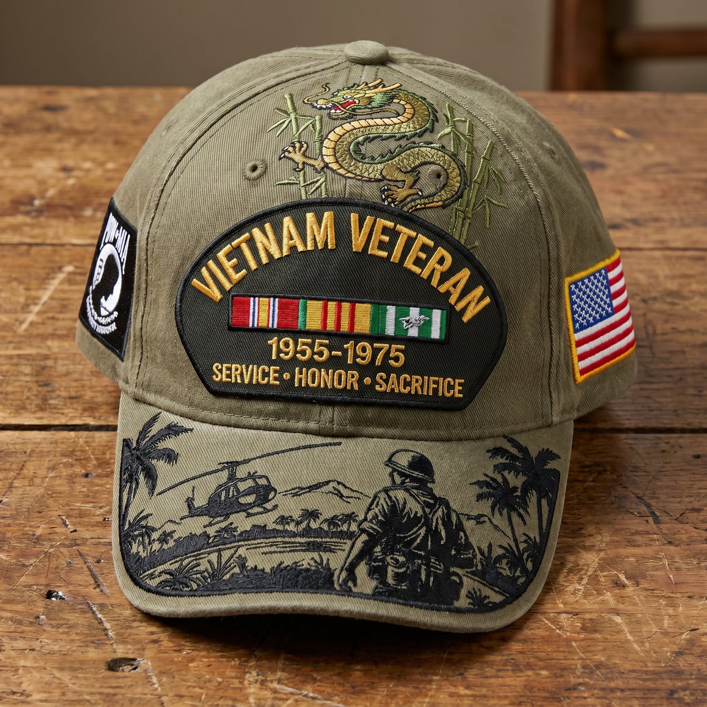 🇺🇸 Last Day Promo: 49% OFF 🎖️ - Vietnam Veteran Tribute Cap