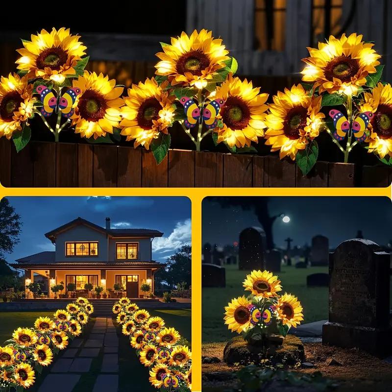 💝Mother's Day Sale 49% OFF💝- Solar LED Sunflower Garden Lights