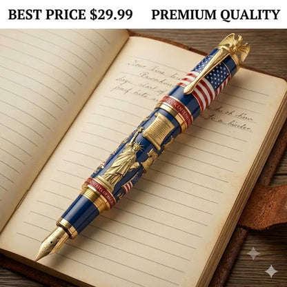The 1776–2026 Liberty Horizon Fountain Pen – 250th American Independence Commemorative Edition