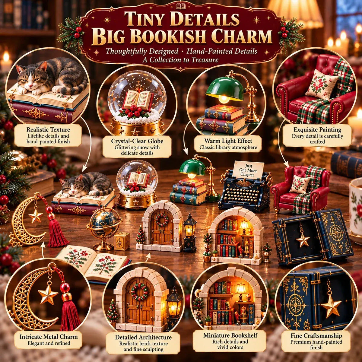 ⏳ Last Day 69% OFF – 📚🎄 24 Nights of Bookish Magic – A Christmas Countdown of 24 Literary Treasures for Book Lovers