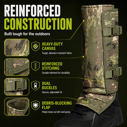 🦾Heavy-Duty Armored Leg Gaiters & Gardening Shin Guards