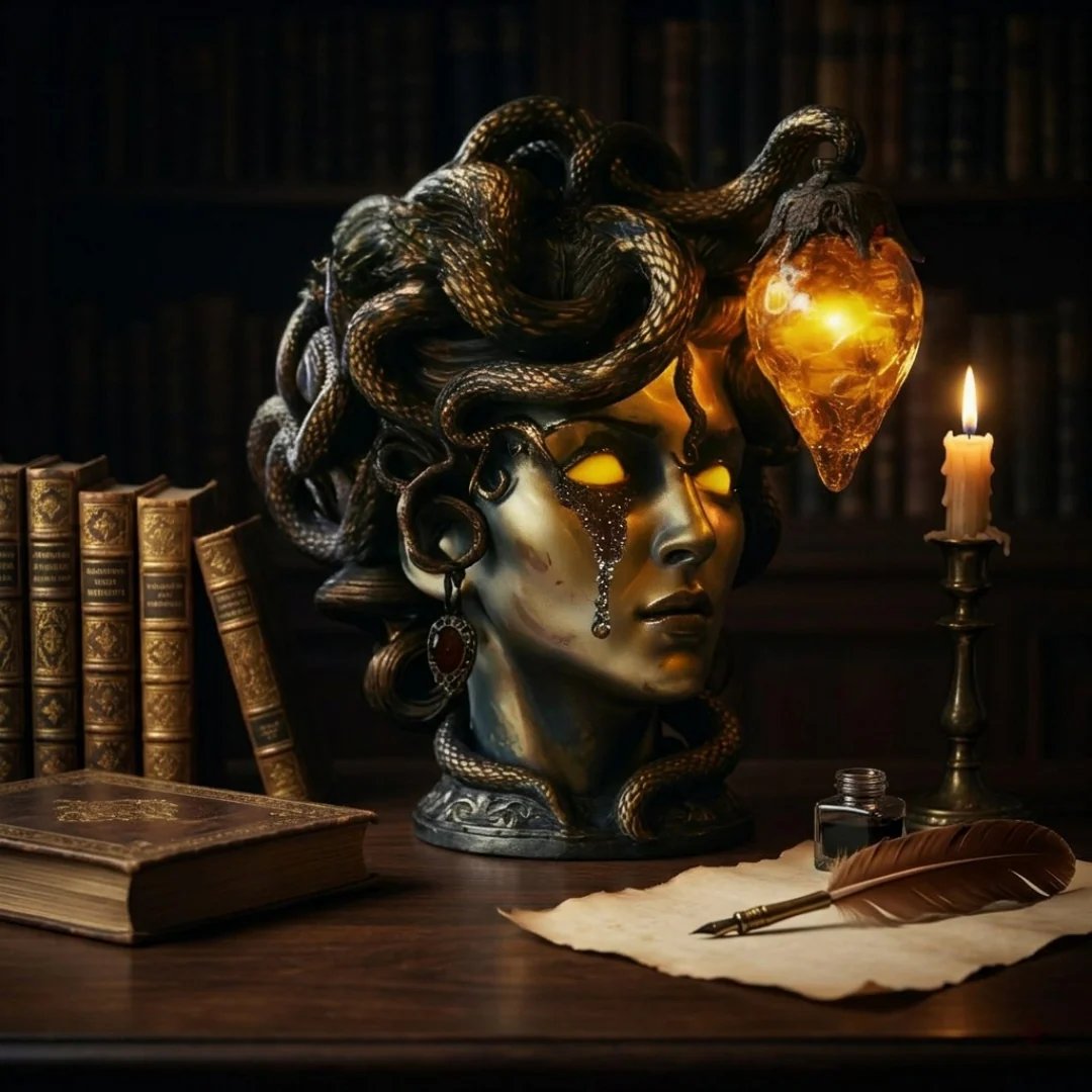 🐍 Gaze of Medusa Glow Lamp