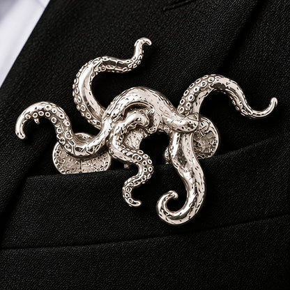 🦁✨ Luxury Sculpted Animal Brooch – Premium Statement Piece for Suits & Blazers