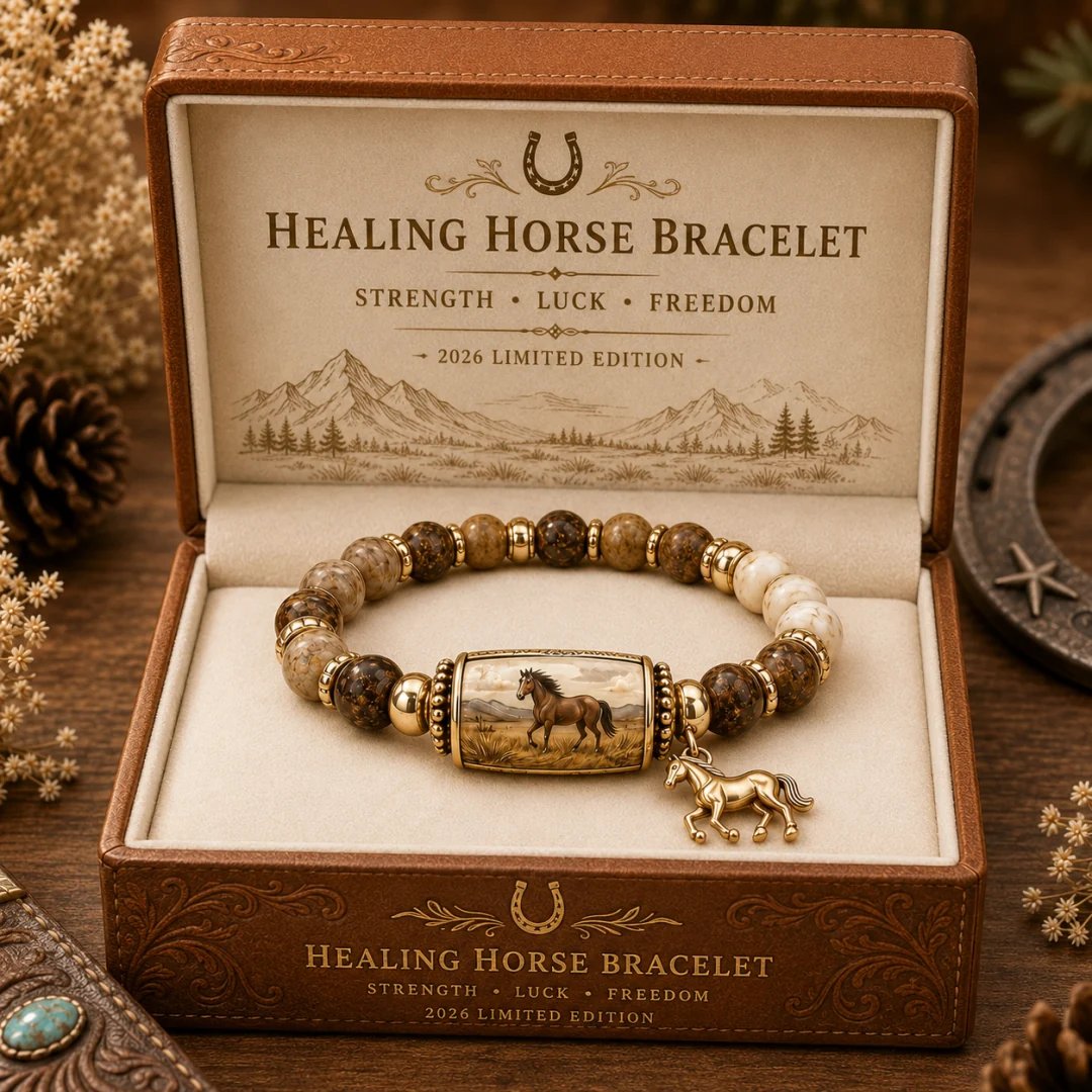 🐎 Western Horse Guardian Crystal Bracelet Collection