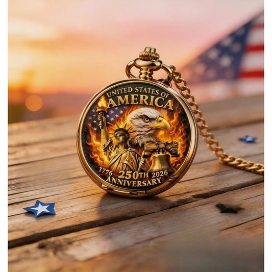 🎁 ONLY 72 HOURS LEFT: USA 250TH POCKET WATCH — $26.99 ⏳