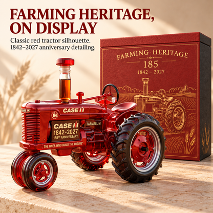 Case IH 185th Anniversary Whiskey Bottle