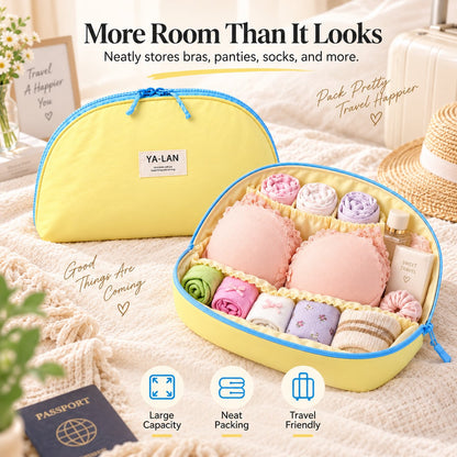 🧳 3-in-1 Travel Underwear Storage Bag