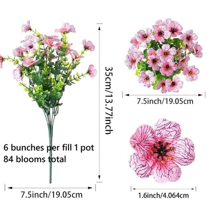 ??Last Day Sale 49% OFF? UV Resistant Colorful Artificial Flower (120 Flowers)