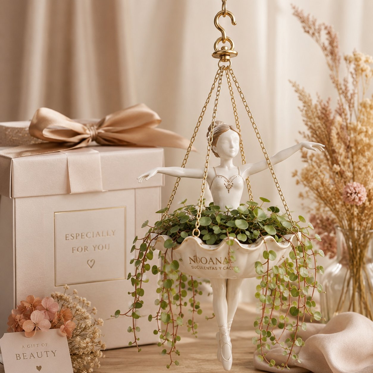 🩰🌿 Turn Small Spaces Into Hanging Garden Art