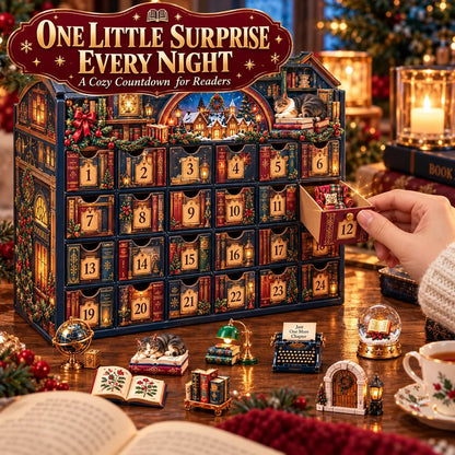 🎄 49% OFF 📚 24 Nights of Bookish Joy Advent Calendar – 24 Unique Mini Literary Treasures for Readers & Book Lovers