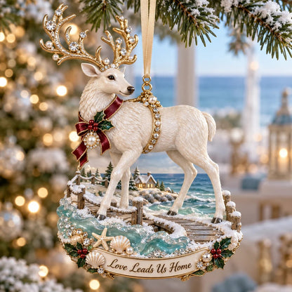 🌊🎄 Seaside Christmas Keepsake Ornaments – 8 Elegant Coastal Holiday Designs