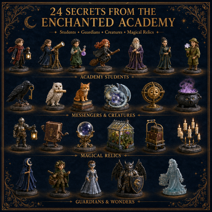 🎁24 Days of the Enchanted Academy – Magical Collectible Advent Calendar