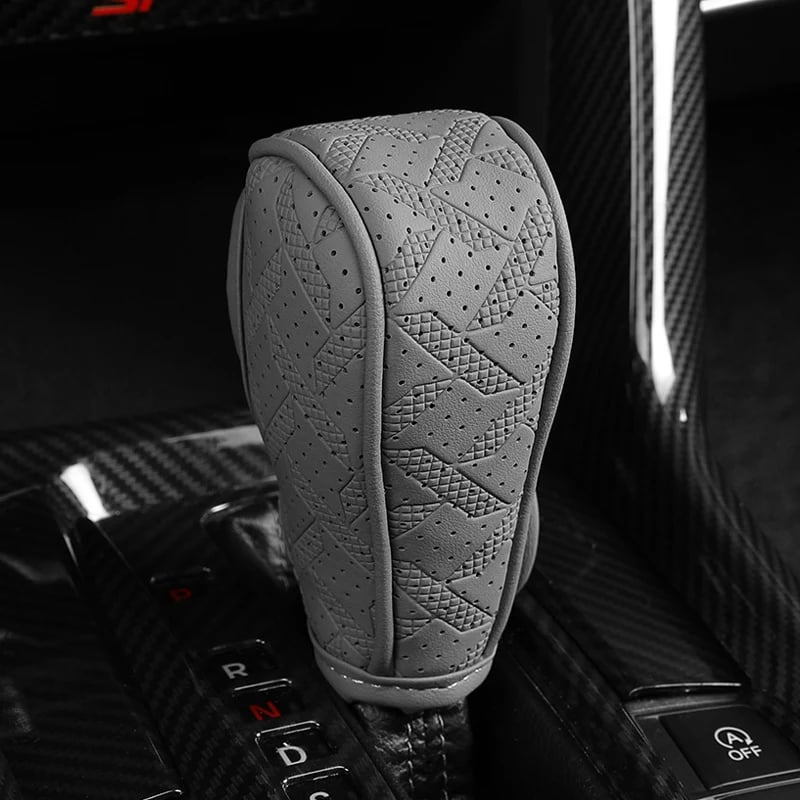 🚗 Sport Grip Leather Gear Shift Knob Cover