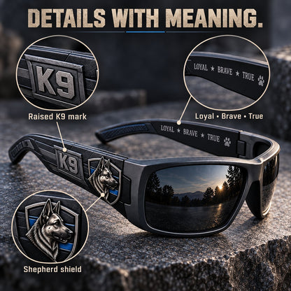 🐕‍🦺 K9 Guardian Sunglasses | Rugged K9-Inspired Design with Working-Dog Details & Bold Everyday Style