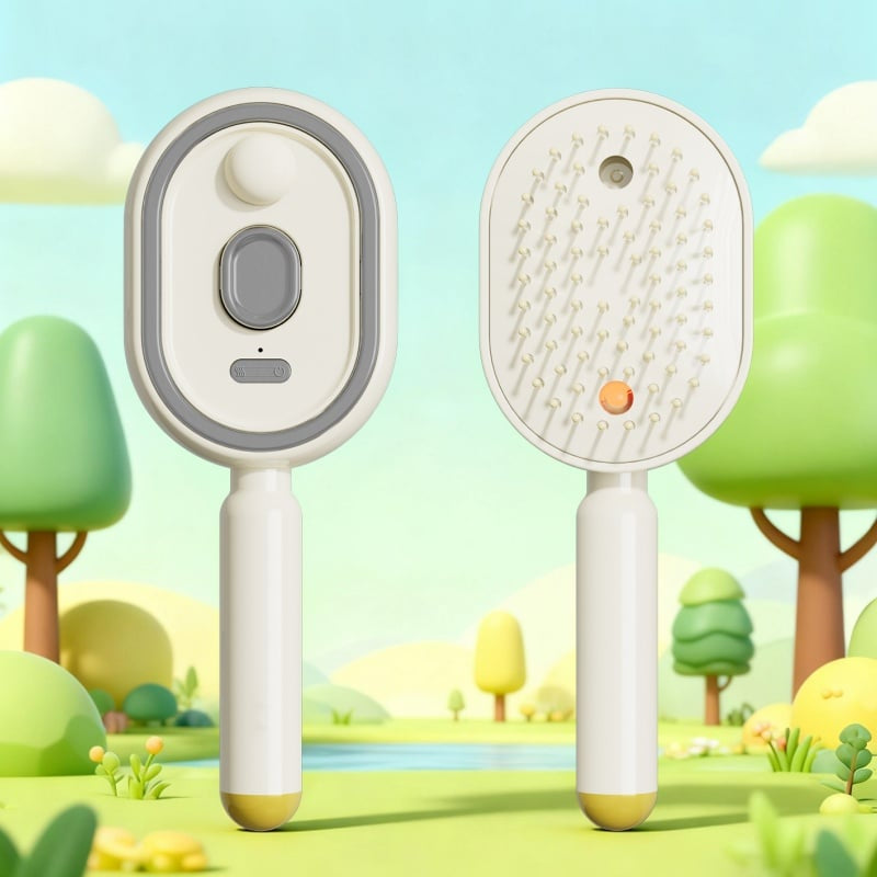 💆LAST DAY 49% OFF-Electric Spray Air Cushion Massage Comb💗