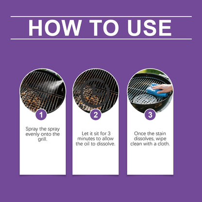 HOT SALE 49% OFF🍖🧼Fast-Acting Heavy-Duty Grill Degreaser Spray✨
